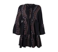 AllSaints Adella Leticia Dress Black Multi Talla: 34 | Mini Vestidos Outlet | Mujer | Negro