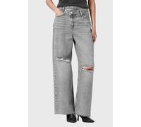 AllSaints Aki Crossover Jean Destroy Grey Talla: W26 | Vaqueros Outlet | Mujer | Gris