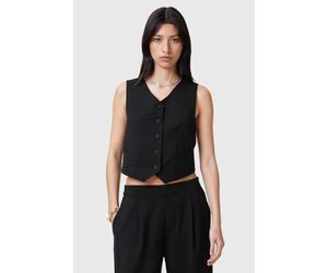 AllSaints Aleida Tri Waistcoat Black Talla: 12 | Chaquetas Outlet | Mujer | Negro