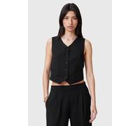 AllSaints Aleida Tri Waistcoat Black Talla: 8 | Chaquetas Outlet | Mujer | Negro