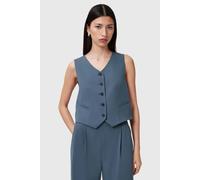 AllSaints Aleida Tri Waistcoat Turbulence Grey Talla: 10 | Blazers Outlet | Mujer | Gris