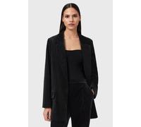 AllSaints Aleida Vel Blazer Black Talla: 8 | Blazers Outlet | Mujer | Negro