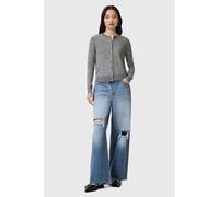 AllSaints Anouk Cardigan Pale Grey Marl Talla: XS | Cárdigan Outlet | Mujer | Gris