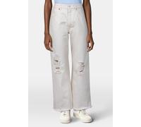 AllSaints April Destroy Jean White Talla: 31 | Vaqueros Rectos Outlet | Mujer | Blanco
