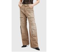 AllSaints Archie Jean Light Brown Talla: W32 | Pantalones Cargo Outlet | Mujer | Marrón