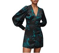 AllSaints Auden Cosmic Dress Emerald Green Talla: 6 | Outlet | Mujer | Verde
