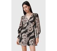 AllSaints Auden Dress Lita Black Talla: 6 | Mini Vestidos Outlet | Mujer | Negro