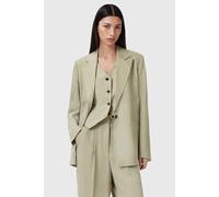 AllSaints Averie Ten Blazer Sage Green Talla: 10 | Blazers Outlet | Mujer | Verde