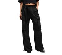 AllSaints Barbara Trouser Black Talla: 12 | Pantalones Cargo Outlet | Mujer | Negro