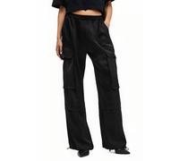 AllSaints Barbara Trouser Black Talla: 2 | Pantalones Cargo Outlet | Mujer | Negro