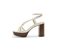 AllSaints Bella Platform Heel Parchment White Talla: 41 | Chancletas Outlet | Mujer | Blanco