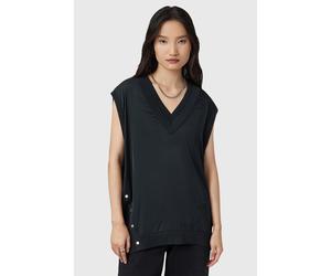 AllSaints Bern Stud Tank Collegiate Blue Talla: L | Chalecos Outlet | Mujer | Azul