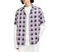 AllSaints Big Sur Ss Shirt Sugared Lilac Talla: XS | Camisas Casuales Outlet | Hombre | Púrpura