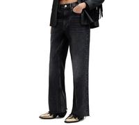 AllSaints Blake Jean Washed Black Talla: W31 | Pantalones Anchos Outlet | Mujer | Negro