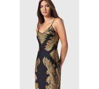 AllSaints Bryony Dress Ella Black Talla: 10 | Vestidos Maxi Outlet | Mujer | Negro