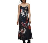 AllSaints Bryony Rosalie Dress Burnt Umber Talla: 34 | Vestidos midi Outlet | Mujer | Marrón