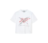 AllSaints Camiseta 'HEARTACHE LISA' rojo / negro / blanco XS rojo / negro / blanco