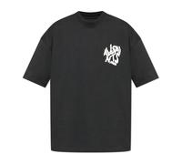 AllSaints - Camiseta Oversize con Estampado del Logotipo Orlando - Tops - Hombre - Negro - M -