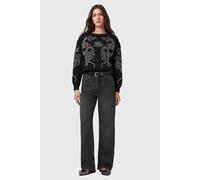 AllSaints Cecile Pippa Sweat Black Talla: S | Sudaderas con Capucha Outlet | Mujer | Negro