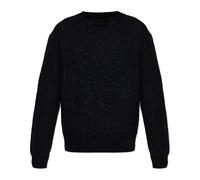 AllSaints- Chainy Sweater- Knitwear- Hombre- Negro- L- Chainy Sweater
