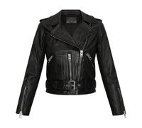 AllSaints - Chaqueta de cuero Balfern - Jackets - Mujer - Negro - 3XS -