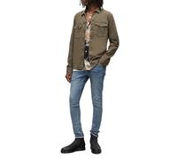 AllSaints Cigarette Light Indigo Talla: W38L30 | Vaqueros Pitillo Outlet | Hombre | Azul