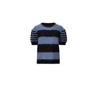 AllSaints Clem Tee Black/blue Talla: L | Sudaderas con Capucha Outlet | Mujer | Negro