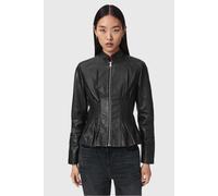 AllSaints Clo Jacket Black Talla: 40 | Chaquetas de Cuero Outlet | Mujer | Negro