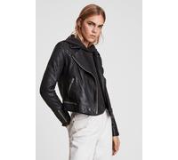 AllSaints Conroy Lthr. Biker Ink Talla: 2 | Chaquetas de Cuero Outlet | Mujer