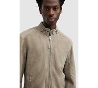 AllSaints Cora Jacket Frosted Taupe Talla: M | Chaquetas de Cuero Outlet | Hombre | Negro