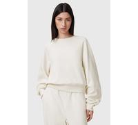 AllSaints Dani Haven Sweat Tofu White Talla: L | Sudaderas con Capucha Outlet | Mujer | Blanco