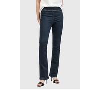AllSaints Dani Sizeme Bootcut Dark Indigo Talla: S | Pantalones anchos Outlet | Mujer | Azul