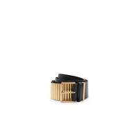 AllSaints Darcy Belt Black/warm Brass Talla: S | Cinturones Outlet | Mujer | Negro