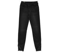AllSaints Dax Asym Hem Jean Washed Black Talla: S | Vaqueros Pitillo Outlet | Mujer | Negro