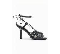 AllSaints Dina Heeled Sandal Black Talla: 38 | Chancletas Outlet | Mujer | Negro