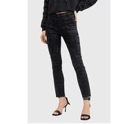 AllSaints Duran Camo Cargo Washed Black Talla: W25 | Pantalones Cargo Outlet | Mujer | Negro