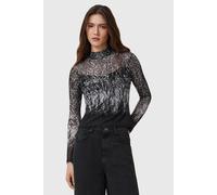 AllSaints Elia Top Harmony Black Talla: 4 | Manga Larga Outlet | Mujer | Negro