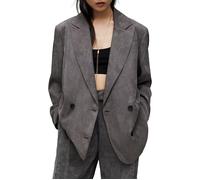 AllSaints Elle Blazer Grey Talla: 40 | Blazers Outlet | Mujer | Gris