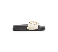AllSaints Ellie Stud Slider Metallic Gold Talla: 41 | Chancletas Outlet | Mujer | Amarillo