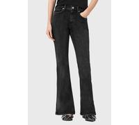 AllSaints Ember Stretch Jean Washed Black Talla: W28 | Pantalones Outlet | Mujer | Negro