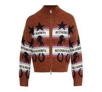 AllSaints - Epona Cardigan - Knitwear - Mujer - Marrón - XS -