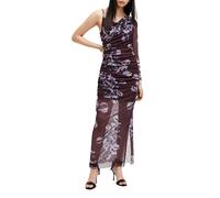 AllSaints Eris Dress Monica Oxblood Red Talla: 10 | Vestidos maxi Outlet | Mujer | Rojo