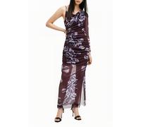 AllSaints Eris Dress Monica Oxblood Red Talla: 6 | Vestidos Maxi Outlet | Mujer | Rojo