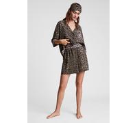 AllSaints Esma Leppo Pj Set Khaki Green/pink Talla: L | Pijamas Outlet | Mujer | Marrón