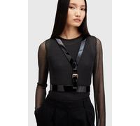AllSaints Faye Harness Black/warm Brass Talla: M | Cinturones Outlet | Mujer | Negro