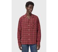 AllSaints Felix Ls Shirt Claret Red Talla: XS | Camisas Casuales Outlet | Hombre | Rojo