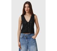 AllSaints Florence Waistcoat Black Talla: XS | Cárdigan Outlet | Mujer | Negro