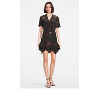 AllSaints Frankie Nila Dress Dark Khaki Green Talla: 12 | Mini Vestidos Outlet | Mujer | Marrón