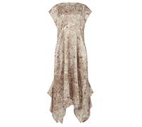 AllSaints Gianna Hope Dress Sand Brown Talla: 12 | Vestidos Midi Outlet | Mujer | Marrón