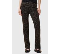 AllSaints Haldan Slim Bootcut Leppo Brown Talla: W28 | Pantalones Formales Outlet | Mujer | Marrón